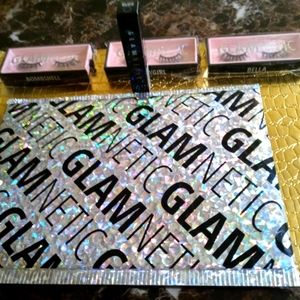 3 BRAND NEW PAIRS/STYLES. GLAMNETIC MAGNECTIC LASHES.